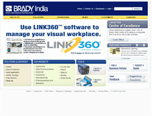 Tablet Screenshot of bradyindia.co.in